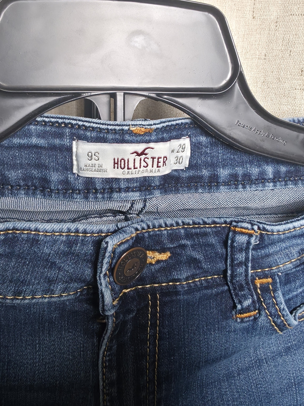 Hollister Women's High-Rise Dark Wash Denim Jeans
